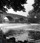 Fishing, River Wharfe, Harewood Bridge